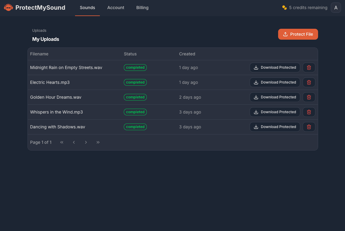 Product screenshot